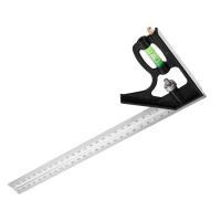 Угольник строительный DEKO M300D, 30см, 45, 90