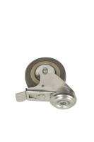 Колесо аппаратное поворотное SChgb 93 75 мм под болт с тормозом (F) по ценам производителя в Краснодаре с доставкой по всей России