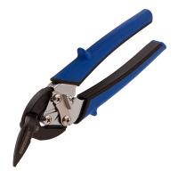 Ножницы по металлу "Piranha", 185 мм, прямой и правый рез, сталь СrM, двухкомпонентные рукоятки Gross по ценам производителя в Краснодаре с доставкой по всей России