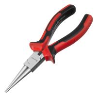 Круглогубцы Nickel, 160 мм, никелированные, двухкомпонентные рукоятки Matrix по ценам производителя в Краснодаре с доставкой по всей России