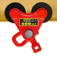 Каретка ручная для талей OCALIFT 500кг тип GCT