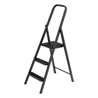 Стремянка 3 ступени, компактная, стальная Сибртех по ценам производителя в Краснодаре с доставкой по всей России