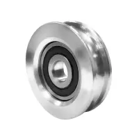 Шкив ролик д.50 мм с подшипником для протяжки троса