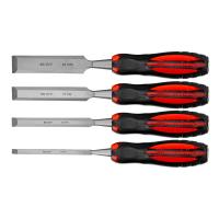 Набор долот-стамесок плоских "Тигровый глаз", 4 шт, 6-12-18-24 мм Matrix по ценам производителя в Краснодаре с доставкой по всей России