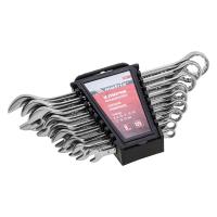 Набор ключей комбинированных, 6-22 мм, 9 шт, CrV, полированный хром Matrix по ценам производителя в Краснодаре с доставкой по всей России