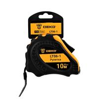 Рулетка DEKO LT06-1 10м*25мм с магнитным зацепом