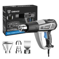 Фен строительный DEKO HG2500 PRO, 2500 Вт, с LCD дисплеем