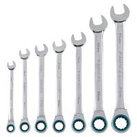 Набор ключей комбинированных с трещоткой, 8-19 мм, 7 шт, CrV Gross по ценам производителя в Краснодаре с доставкой по всей России