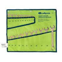 Набор ключей комбинированный 6-32 мм, 22 шт, желтый цинк Сибртех по ценам производителя в Краснодаре с доставкой по всей России