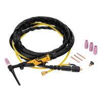 Горелка сварочная TIG WP17V, прямое подключение к баллону, 4 метра Denzel по ценам производителя в Краснодаре с доставкой по всей России