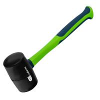 Киянка резиновая, 680 г, черная резина, фибергласовая рукоятка Сибртех купить в Москве с доставкой по всей России | ProtosMarket.ru