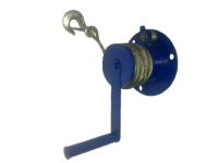 Лебедка ручная барабанная с тросом  150кг 10м  TOR ЛР по ценам производителя в Краснодаре с доставкой по всей России