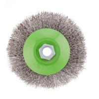 Щетка для УШМ, 115 мм, М14, "тарелка", витая проволока 0.3 мм Сибртех по ценам производителя в Краснодаре с доставкой по всей России