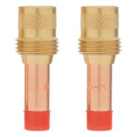 Держатель цанги с газовой линзой для электрода 2,4 мм, 2 шт Denzel по ценам производителя в Краснодаре с доставкой по всей России