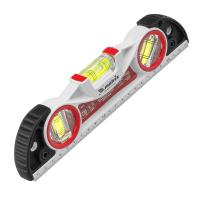 Уровень алюминиевый литой, фрезерованный, 3 глазка, две ударные площадки, 235 мм Matrix по ценам производителя в Краснодаре с доставкой по всей России