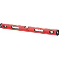 Уровень алюминиевый, 1200 мм, 3 глазка, ударопрочные заглушки, двухкомпонентные ручки Matrix ProFI по ценам производителя в Краснодаре с доставкой по всей России