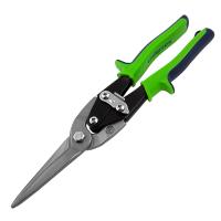 Ножницы по металлу, удлиненные, 285 мм, пряморежущие, двухкомпонентные обрезиненные рукоятки Сибртех по ценам производителя в Краснодаре с доставкой по всей России