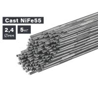 Пруток сварочный TIG, чугун (Cast NiFe55), Ø 2,4 мм, 5 кг