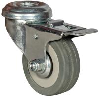 Колесо аппаратное с тормозом под болт М12 120 мм - SChgb 55 по ценам производителя в Краснодаре с доставкой по всей России