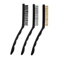 Набор щеток, 3 шт, металлические с пластмассовой ручкой, большие Matrix по ценам производителя в Краснодаре с доставкой по всей России