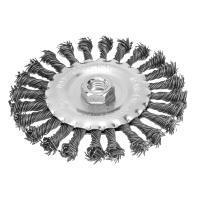 Щетка для УШМ 125 мм, М14, плоская, крученая проволока 0.8 мм Matrix по ценам производителя в Краснодаре с доставкой по всей России