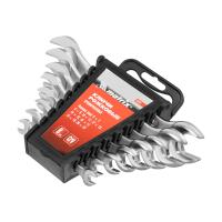 Набор ключей рожковых, 6-22 мм, 8 шт, CrV, хромированные Matrix по ценам производителя в Краснодаре с доставкой по всей России