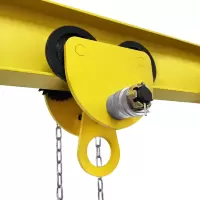 Каретка ручная 1т 3м тип GCL тележка на двутавр с ручным приводом купить в Москве с доставкой по всей России | ProtosMarket.ru