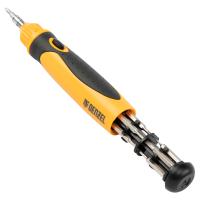 Отвертка реверсивная, механизм SmartPush mini 11 шт, CrMo Denzel по ценам производителя в Краснодаре с доставкой по всей России