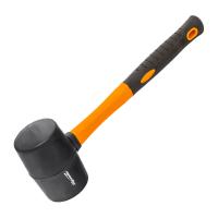 Киянка резиновая, 450 г, черная резина, фибергласовая рукоятка Sparta по ценам производителя в Краснодаре с доставкой по всей России