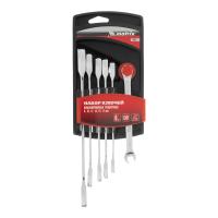 Набор ключей комбинированных, трещеточных 6 шт Matrix купить в Москве с доставкой по всей России | ProtosMarket.ru