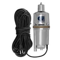 Вибрационный насос СВН300Н-15, нижний забор, 300 Вт, напор 75 м, 1200 л/ч, кабель 15 м Сибртех