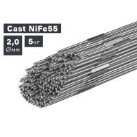 Пруток сварочный TIG, чугун (Cast NiFe55), Ø 2,0 мм, 5 кг по ценам производителя в Краснодаре с доставкой по всей России