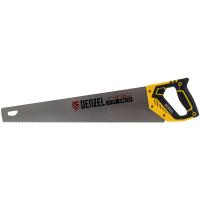 Ножовка по дереву, 500 мм, 11 TPI, зуб 3D, двухкомпонентная рукоятка Denzel по ценам производителя в Краснодаре с доставкой по всей России