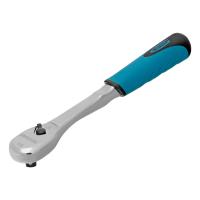 Ключ-трещотка 3/8", CrV, 90 зубьев, усиленный, хром Gross по ценам производителя в Краснодаре с доставкой по всей России