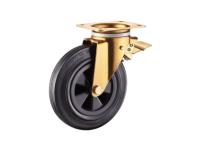 Колесо поворотное SCb63K 160 мм с тормозом по ценам производителя в Краснодаре с доставкой по всей России