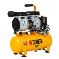 Компрессор DLS650/10 безмаслянный малошумный 650 Вт, 120 л/мин, ресивер 10 л Denzel купить в Москве с доставкой по всей России | ProtosMarket.ru