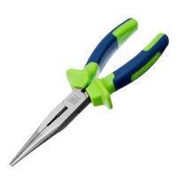 Длинногубцы прямые, 200 мм, двухкомпонентные рукоятки Сибртех по ценам производителя в Краснодаре с доставкой по всей России