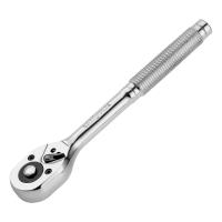 Ключ-трещотка 3/8", 45 зубьев, цельнометаллический, с быстрым сбросом, CrV, хром Сибртех по ценам производителя в Краснодаре с доставкой по всей России