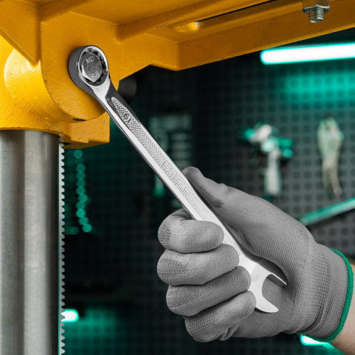 Ключ комбинированный, 19 мм, CrV, антислип Stels по ценам производителя в Краснодаре с доставкой по всей России