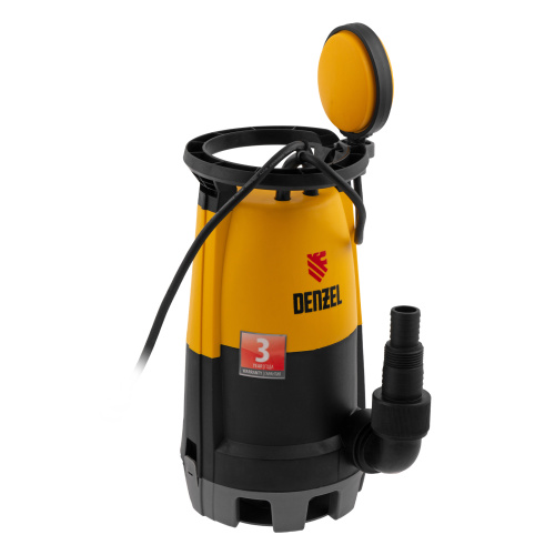 Дренажный насос для чистой и грязной воды DP-600S, 600 Вт, напор 7 м, 13000 л/ч Denzel по ценам производителя в Краснодаре с доставкой по всей России