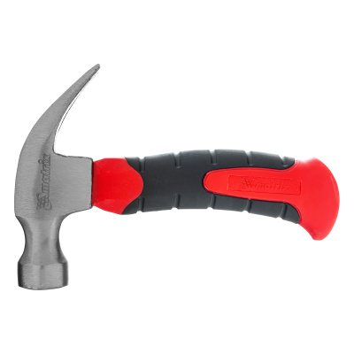 Молоток-гвоздодер мини, фибергласовая двухкомпонентная рукоятка, 250 г Matrix по ценам производителя в Краснодаре с доставкой по всей России