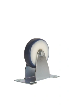 Колесо аппаратное неповоротное FCv 93 75 мм (синяя резина) по ценам производителя в Краснодаре с доставкой по всей России