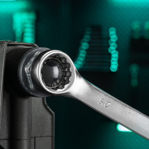 Ключ комбинированный, 25 мм, CrV, матовый хром Stels по ценам производителя в Краснодаре с доставкой по всей России