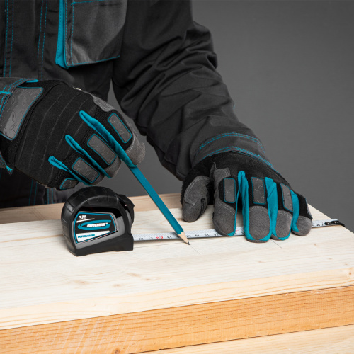 Рулетка "Doppelhaken",3 м x 16 мм,односторонний зацеп,Нейлон,двусторонняя шкала,автоматическая фиксация Gross по ценам производителя в Краснодаре с доставкой по всей России