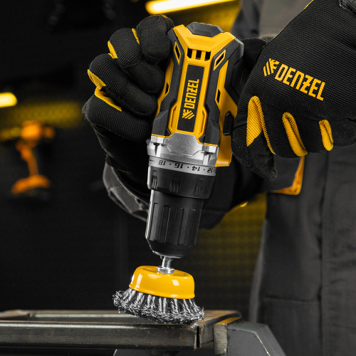 Щетка для дрели, 65 мм, Чашка, со шпилькой, нержавеющая крученая проволока Denzel по ценам производителя в Краснодаре с доставкой по всей России