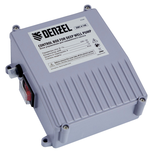 Скважинный насос DWC-4-140, центробежный, диаметр 4", 2000 Вт, 6000 л/ч, напор 140 м Denzel по ценам производителя в Краснодаре с доставкой по всей России