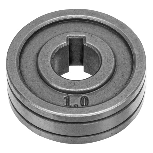 Подающий ролик, V профиль под стальную проволоку 0,8-1мм, 2 шт Denzel по ценам производителя в Краснодаре с доставкой по всей России