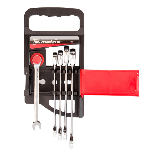 Набор ключей комбинированных, трещоточных 5 шт. Matrix по ценам производителя в Краснодаре с доставкой по всей России