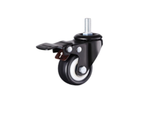 Колесо мебельное поворотное SCZTB 25 50 мм с болтом и тормозом по ценам производителя в Краснодаре с доставкой по всей России