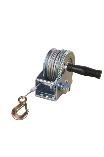 Лебедка ручная барабанная с тросом  400кг  20м оцинкованная TOR FD по ценам производителя в Краснодаре с доставкой по всей России